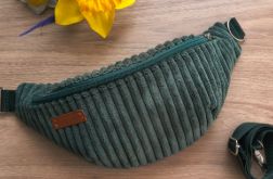 Nerka classic sztruks zielony