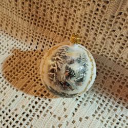 Bombka choinkowa, średnica 9 cm Bombka choinkowa, średnica 9 cm