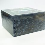 szkatułka drewniana, pudełko-magiczny wieczór - 