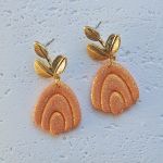 "Selene" - kolczyki z gliny polimerowej. - lekkie i wygodne