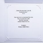 Subtelna ręcznie robiona kartka komunijna - Kartka komunijna z życzeniami i personalizacją