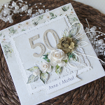 50 Rocznica Ślubu - kartka w pudełku v.15 - 50r-1