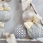 Delikatna drewniana choinka LED - 