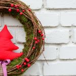 ORYGINALNY WIANEK ŚWIĄTECZNY Z MCHU - 