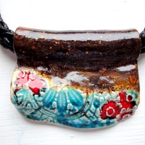 Ceramiczne kwiaty
