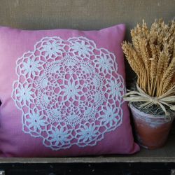 Prowansja vel shabby chic - poszewka