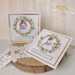 Kartka komunijna do koperty "RoseWine4"GOTOWA - 