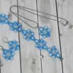 KOMPLET CANDY blue,white and aquamarie - null