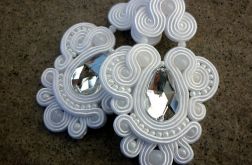 Ślubne kolczyki sutasz