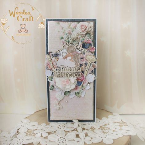 Kobieca kartka urodzinowa "HerStory1" GOTOWA