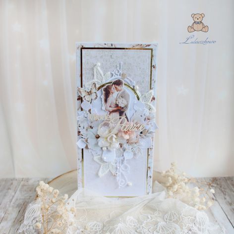 Kartka ślubna pamiątka "SweetheartLove"GOTOWA