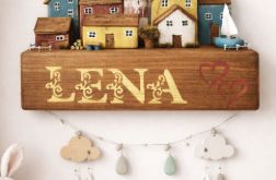 Wieszak na ubrania dekoracja ścienna