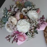 Candlebox flowerbox mały suszone kwiaty MR handmade - Candlebox