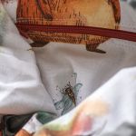 Szary worek plecak z przednią kieszenią bukla - 