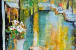 Cappuccino, obraz akrylowy na płótnie, 50x40x1cm