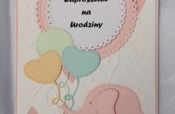Zaproszenie na urodziny wzór 5