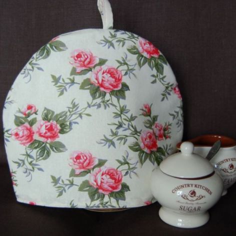 Ocieplacz/osłonka na czajnik "Angielskie róże"