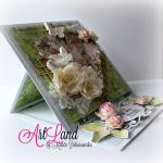 Ślubna easel card - 