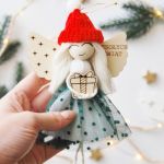Świąteczny aniołek na Boże Narodzenie #1 - 