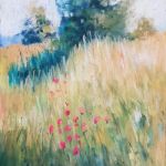 Pejzaż 5-praca formatu 24/18 cm  - 
