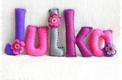 LITERKI - imię Julka