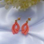 "Kalliope I" - kolczyki z gliny polimerowej. - lekkie i wygodne