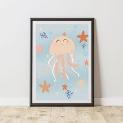 Plakat "Ośmiorniczka" 30x40