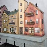 Wieszak - drewniane domki - na klucze i inne drobiazgi 19 - 