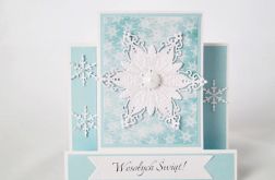 Kartka BOŻE NARODZENIE ze śnieżynką #1