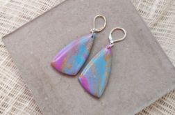 Pastelowe Kolczyki Aurora Shine