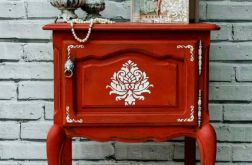 Szafka ręcznie malowana, delikatny kolor, ludwikowska, dekory, wysyłka