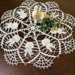 Serwetka szydełkowa w Zajączki - serwetka