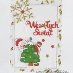 Kartka Świąteczna z Mikołajem #04 - 