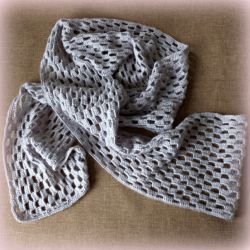 Ażurowy szalik