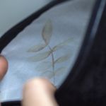 Czarna kosmetyczka MIDI z nubuku - 