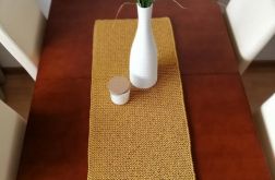 Bieżnik,obrus ręcznie robiony na stół 35x120cm.