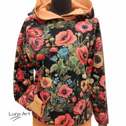 Bluza damska z kapturem maki XL
