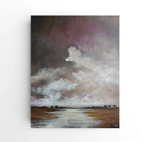 Tam gdzie czas płynie wolniej-obraz akrylowy formatu 50/40 cm