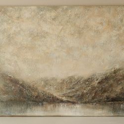 Obraz "Nad brzegiem"  40x50cm