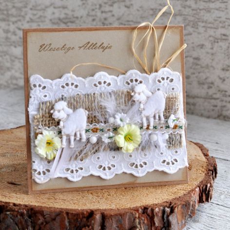 Kartka Wielkanocna eko