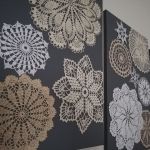 Panel ścienny, szydełkowy obraz cz.2 - null