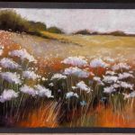 Łąka-praca pastelami, - 