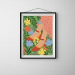 Plakat Summer Shoes 50x70cm - 4