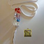 Dziki Sad - wisior z żywicy na srebrnym łańcuszku II - 