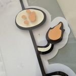 Ramka z imieniem dziecka – Lew Personalizowana dekoracja do pokoju dziecka - lew3