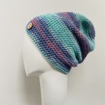 Czapka przejściowa cienka beanie smerf bawełna 6 - bawełniana czapka