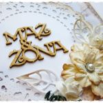 Kartka na ślub z nutkami - 