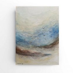 Morze-akwarela 24/18 cm.