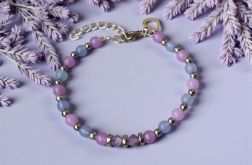 Lawendowa bransoletka