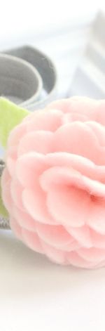 FairyBows * opaska * kwiatuszek różowy